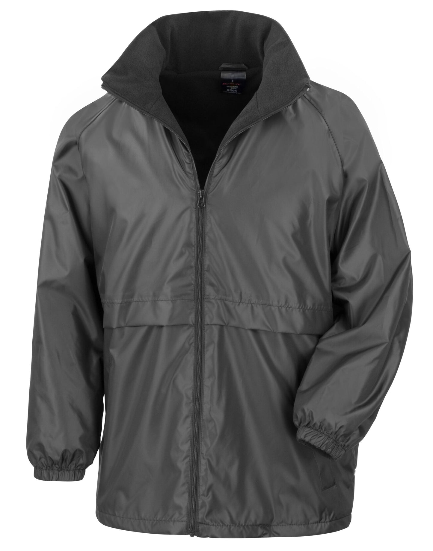Microfleece Lined Jacket - Black