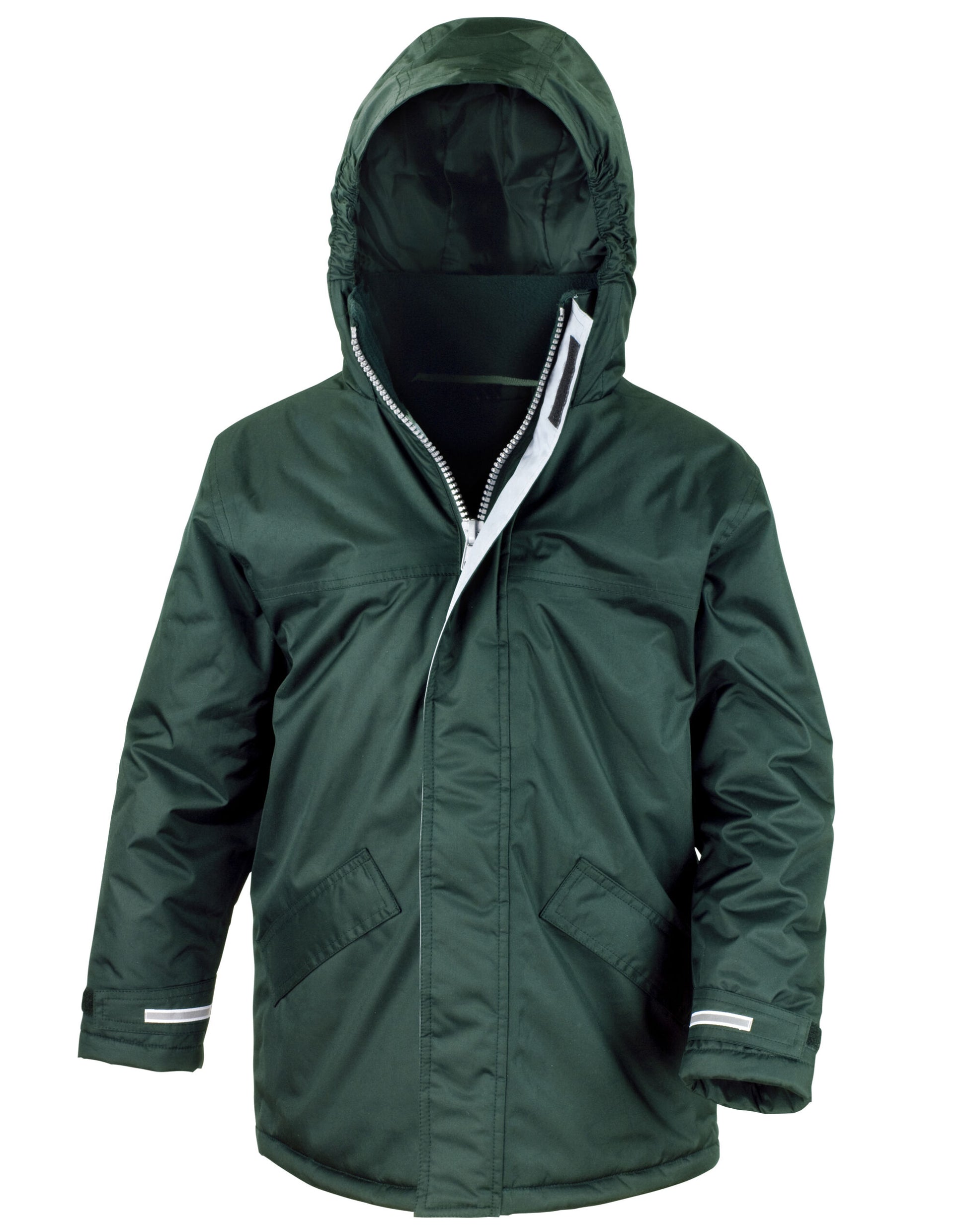 Children's Winter Parka - Bottle Green