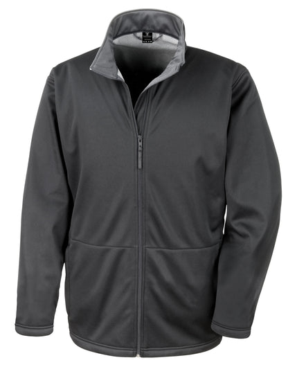 Men's Softshell Jacket - Black
