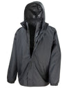 3-in-1 Jacket With Quilted Bodywarmer - Black