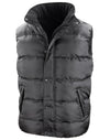 Nova Lux Padded Hooded Gilet - Black