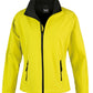Ladies' Printable Softshell Jacket with Recycled Inner Fleece - Yellow/Black