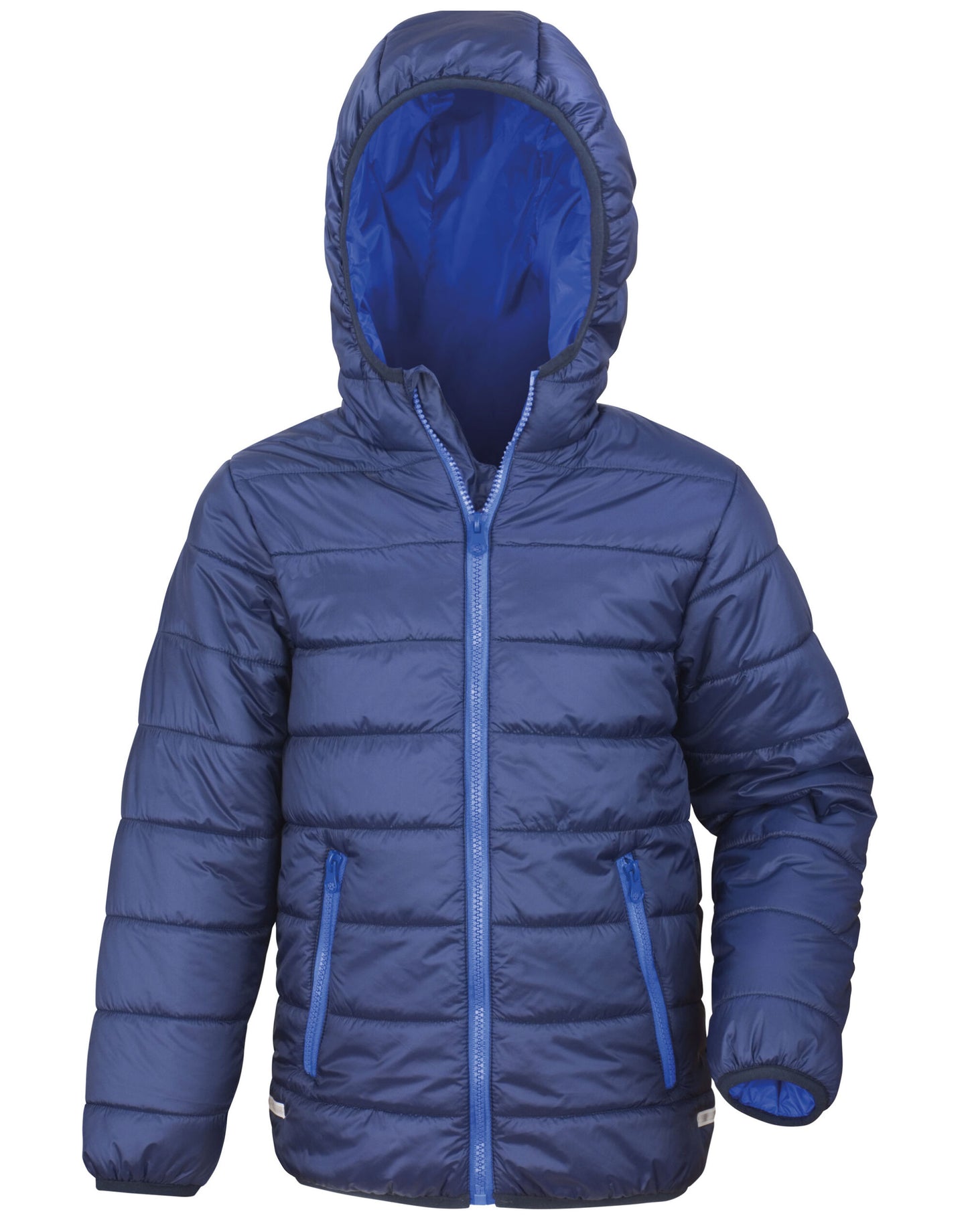 Children's Soft Padded Jacket - Navy/Royal