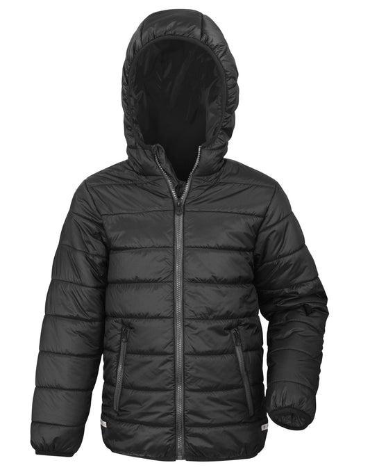 Children's Soft Padded Jacket - Black