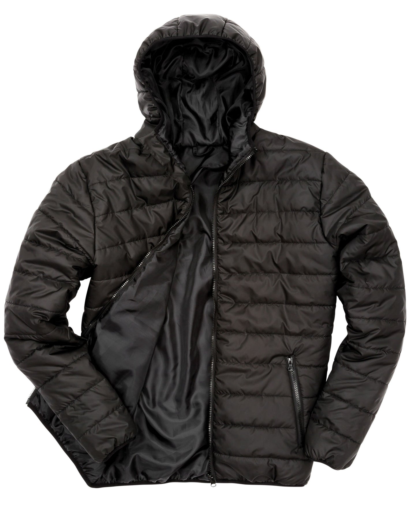 Men's Soft Padded Jacket - Black
