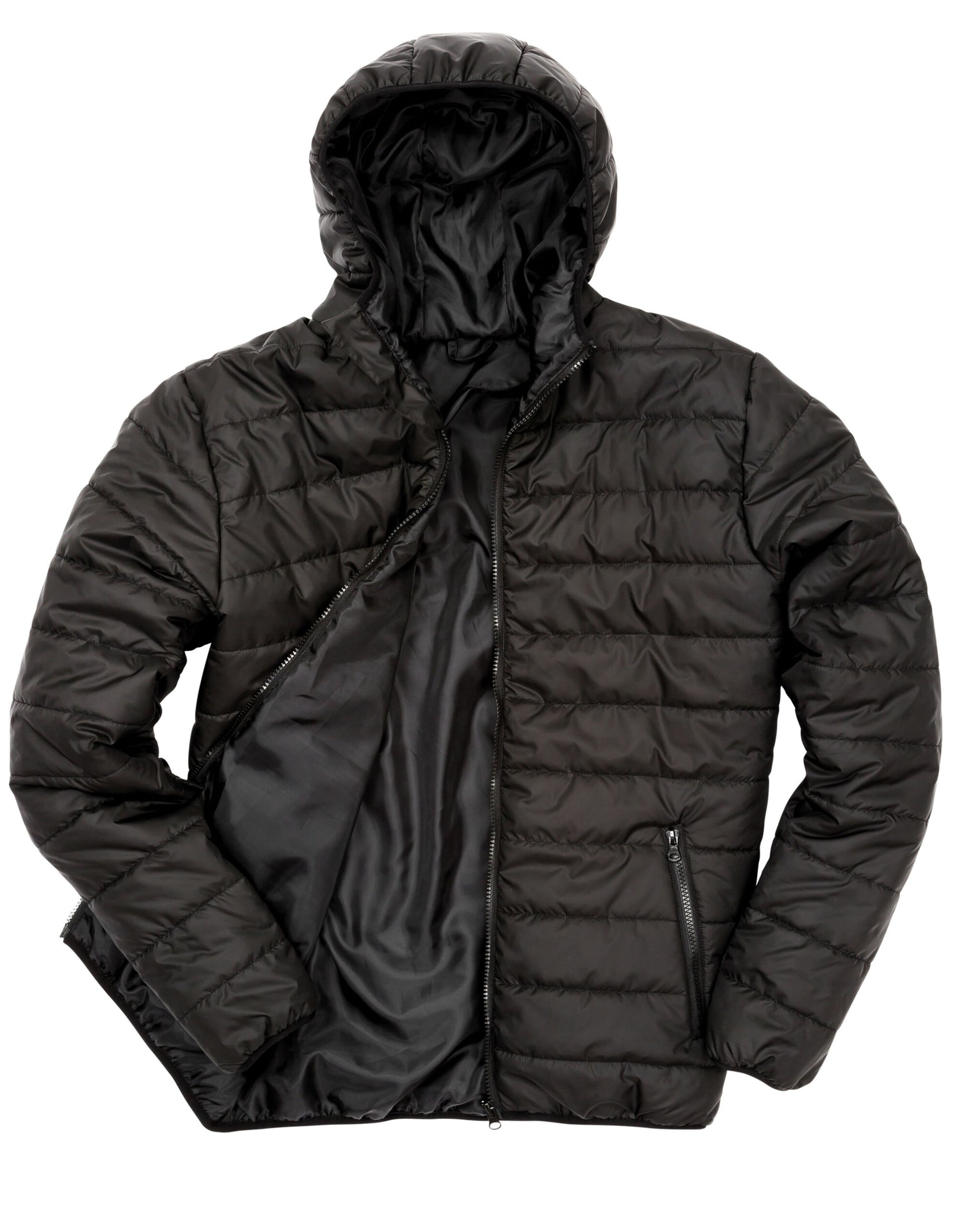 Men's Soft Padded Jacket - Black