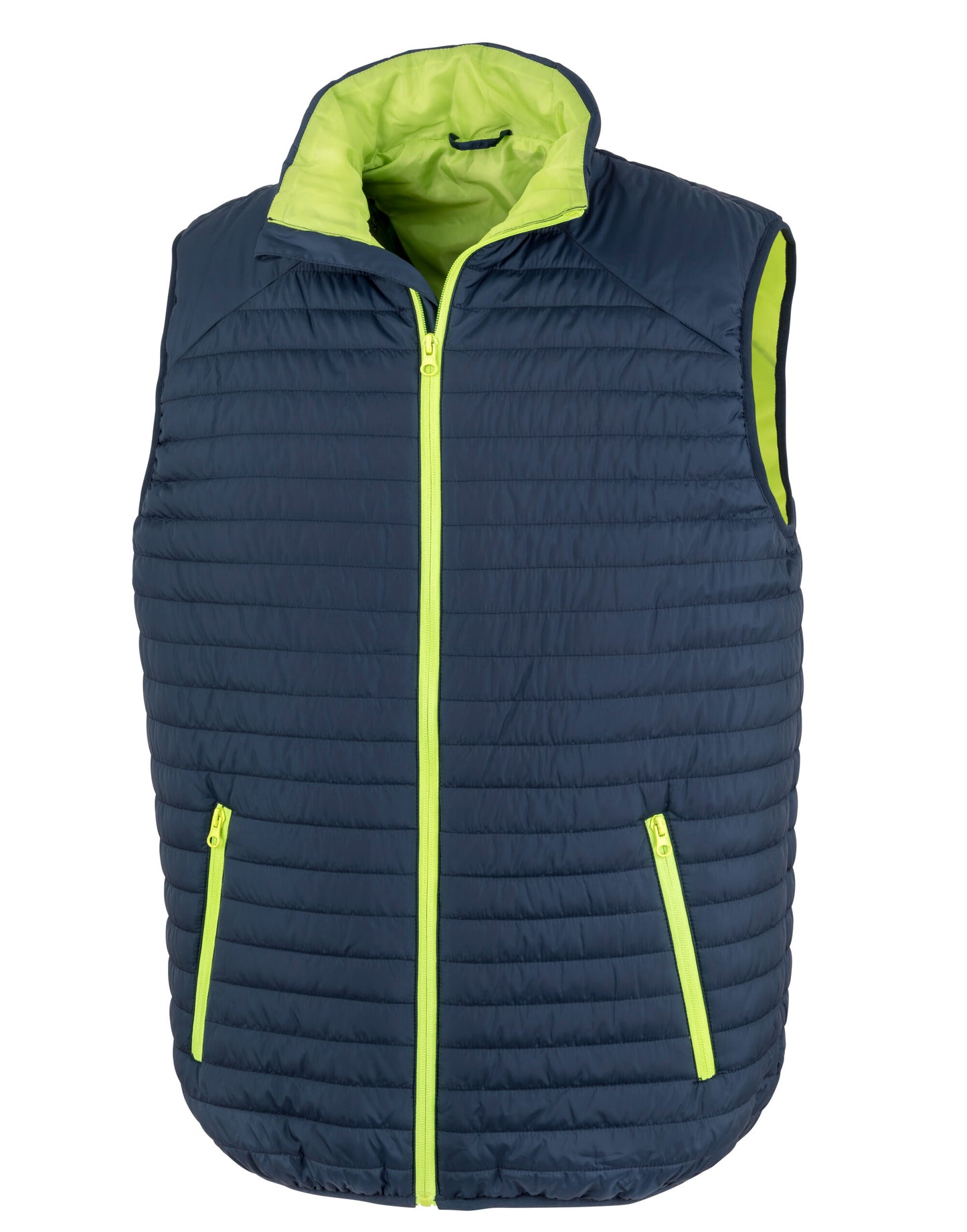 Thermoquilt Gilet - Navy/Lime