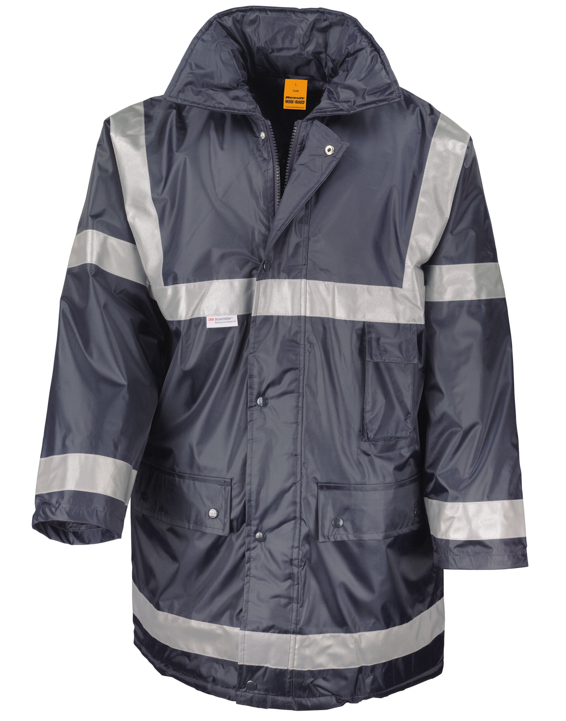 Management Coat - Navy