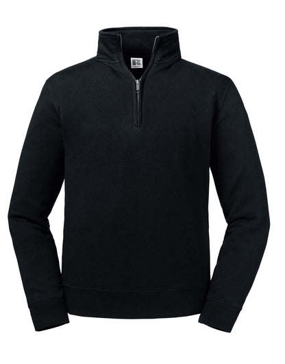 Authentic 1/4 Zip Sweat - Black