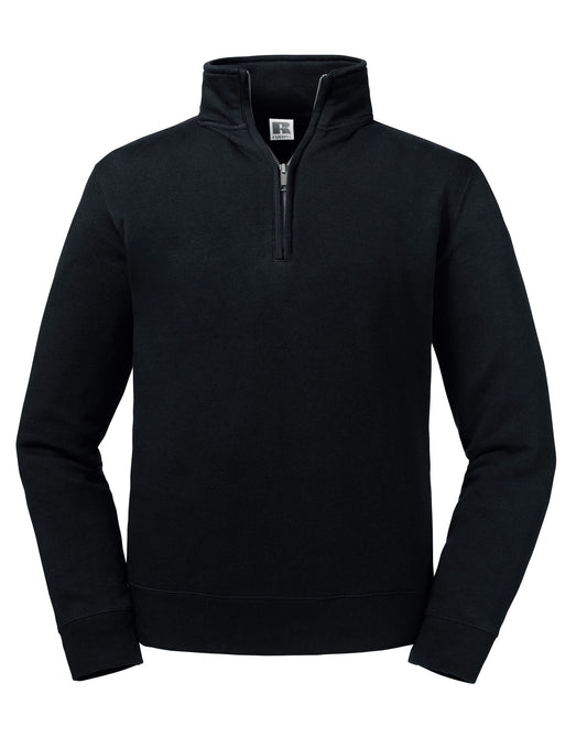 Authentic 1/4 Zip Sweat - Black