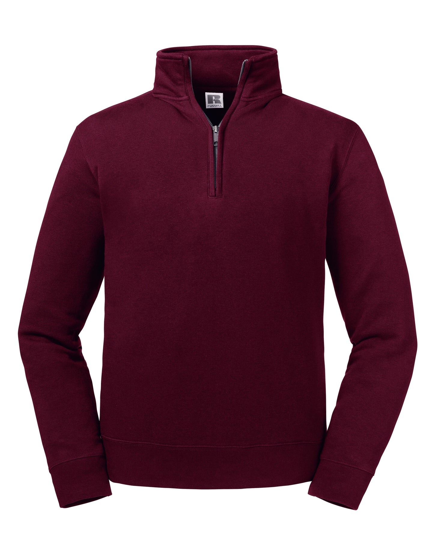 Authentic 1/4 Zip Sweat - Burgundy