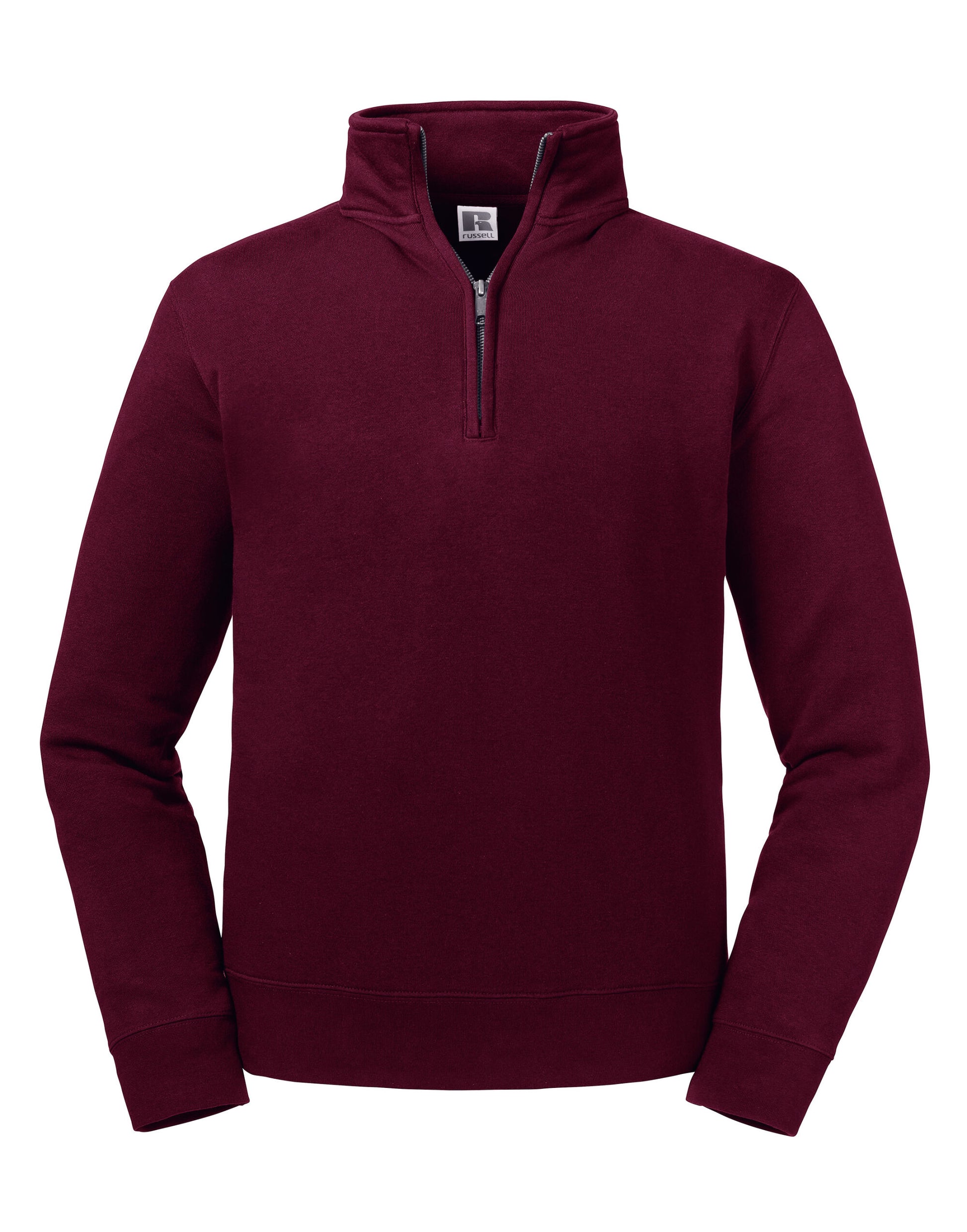 Authentic 1/4 Zip Sweat - Burgundy