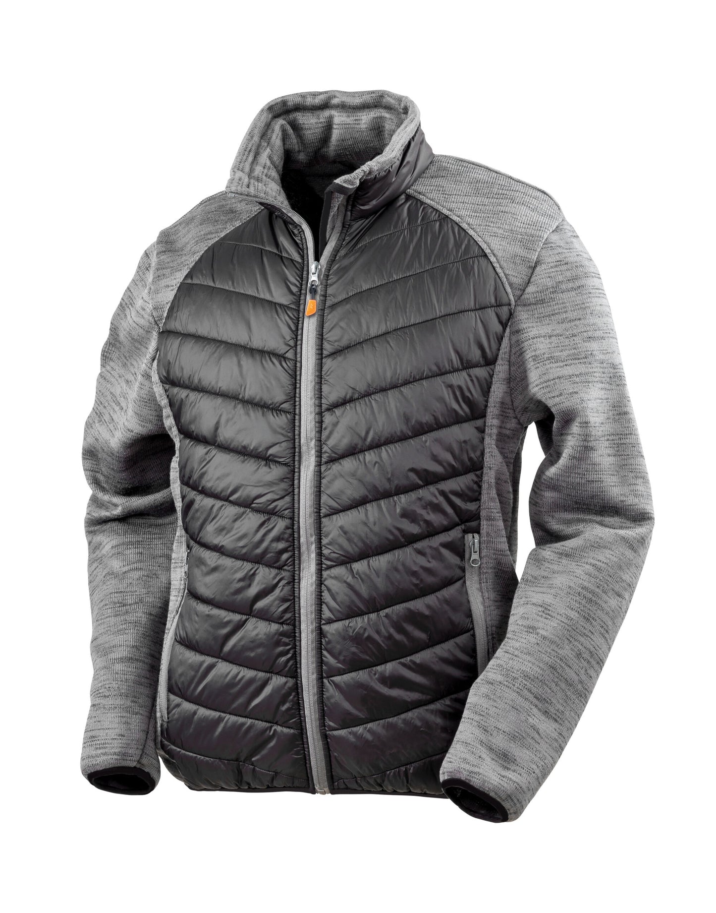 Elevator Jacket - Black/Grey Marl