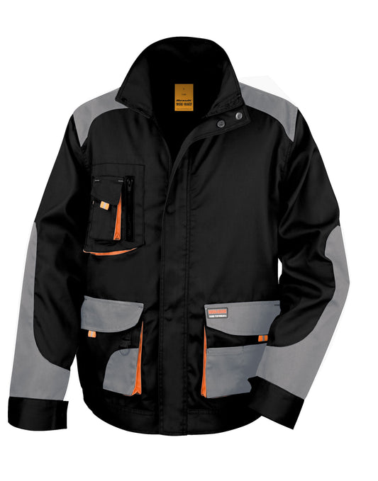 Lite Jacket - Black/Grey/Orange