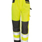 Safety Cargo Trousers - Hi-Vis Yellow