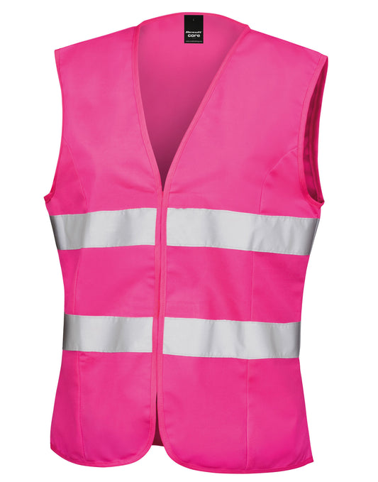 Women's Safety Vest - Floro Pink