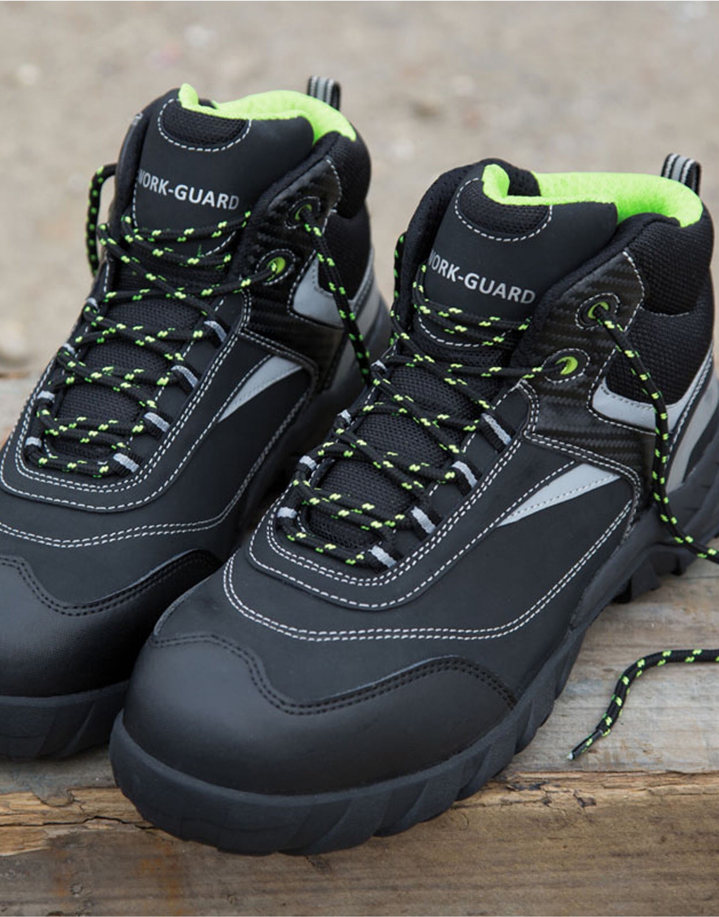 Blackwatch Safety Boot - Black/Silver