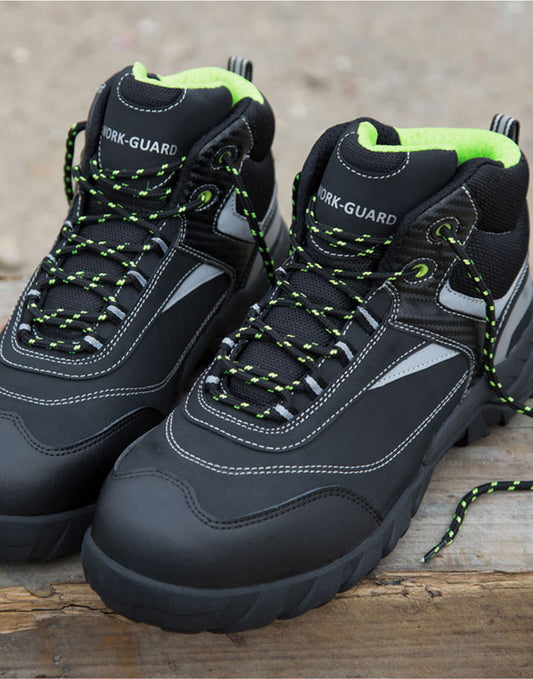 Blackwatch Safety Boot - Black/Silver