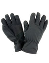 Softshell Thermal Gloves - Black