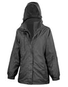 Women's 3-in-1 Journey Jacket with softshell inner - Black/Black
