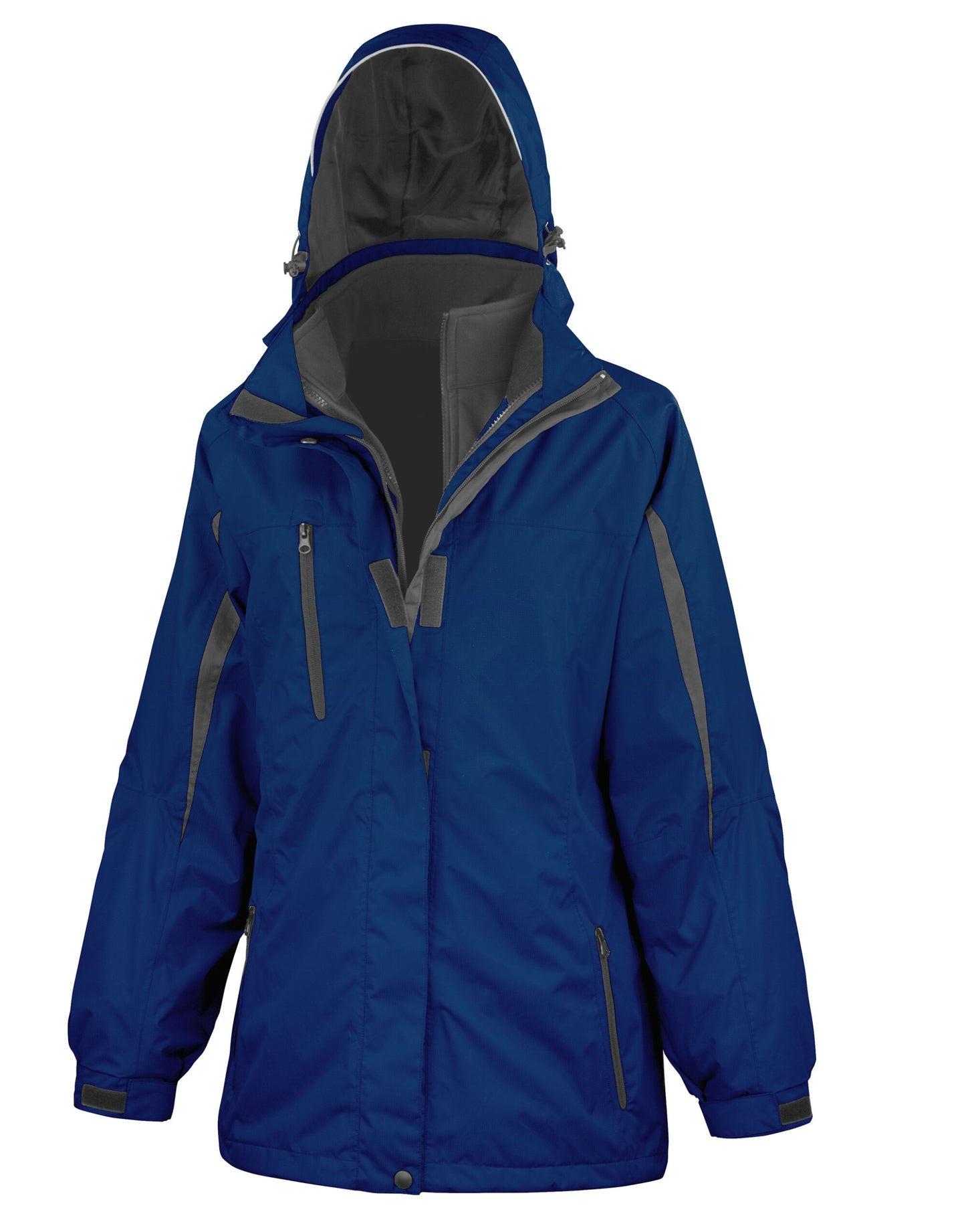 Women's 3-in-1 Journey Jacket with softshell inner - Navy/Black