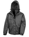 Men's 3-in-1 Journey Jacket with softshell inner - Black/Black