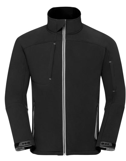 Men's Bionic Softshell Jacket - Black