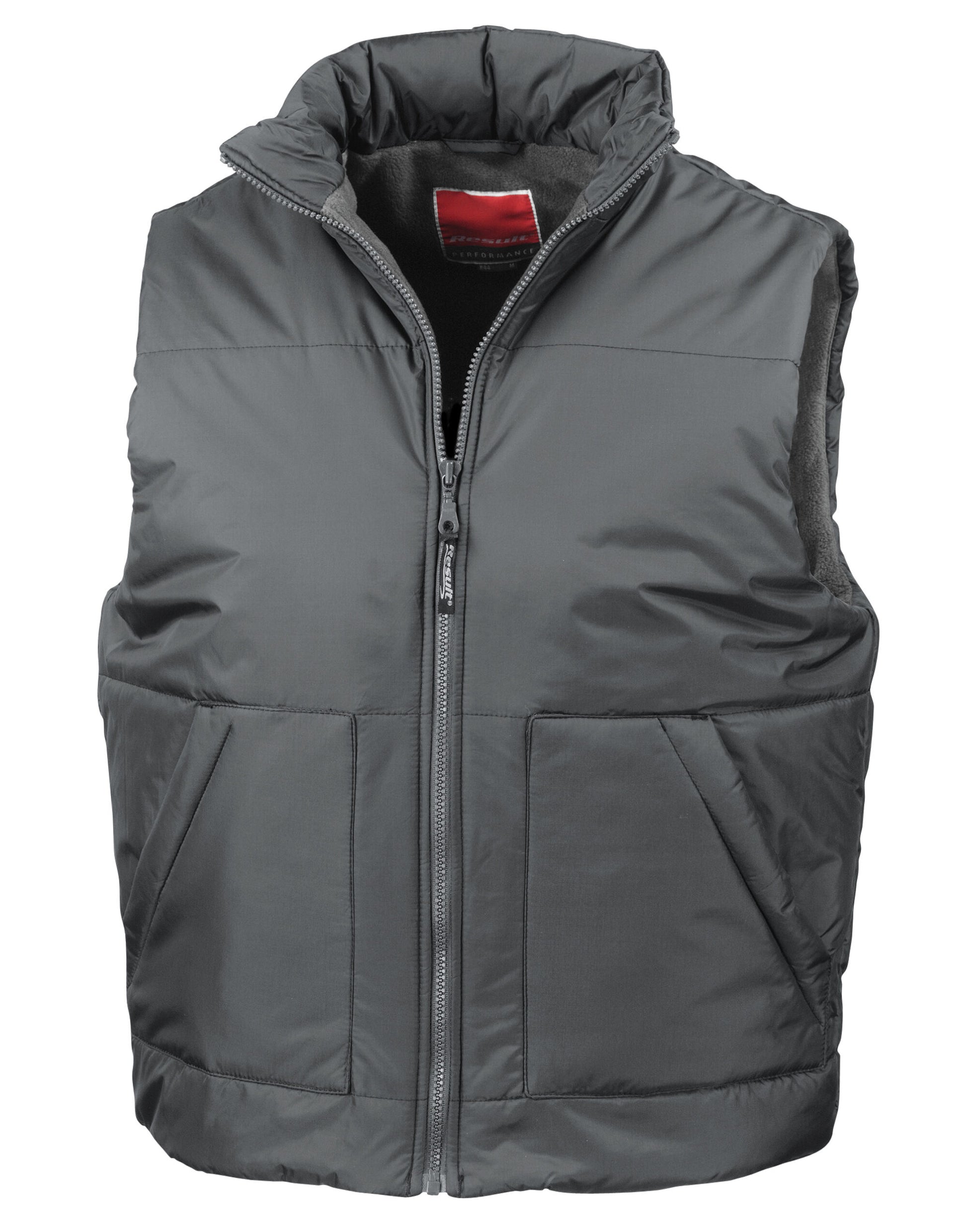 Fleece Lined Bodywarmer - Dark Grey