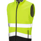 Printable Safety Softshell Gilet - Fluorescent Yellow/Black