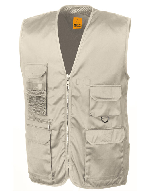 Safari Waistcoat - Camel