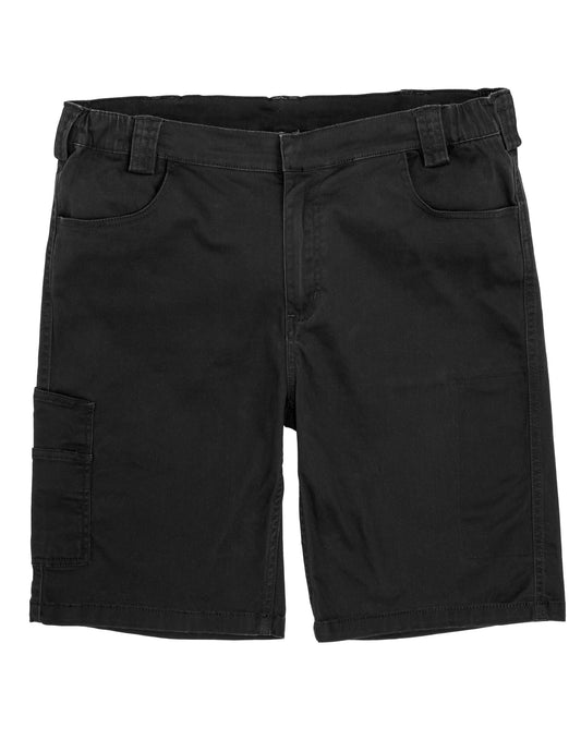 Super Stretch Slim Chino Shorts - Black