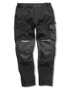 Slim Softshell Work Trousers - Black