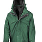 3-in-1 Zip and Clip Jacket - Bottle Green