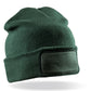 Double Knit Printers Beanie - Bottle Green