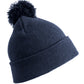 Pom Pom Beanie - Navy