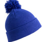 Pom Pom Beanie - Royal Blue