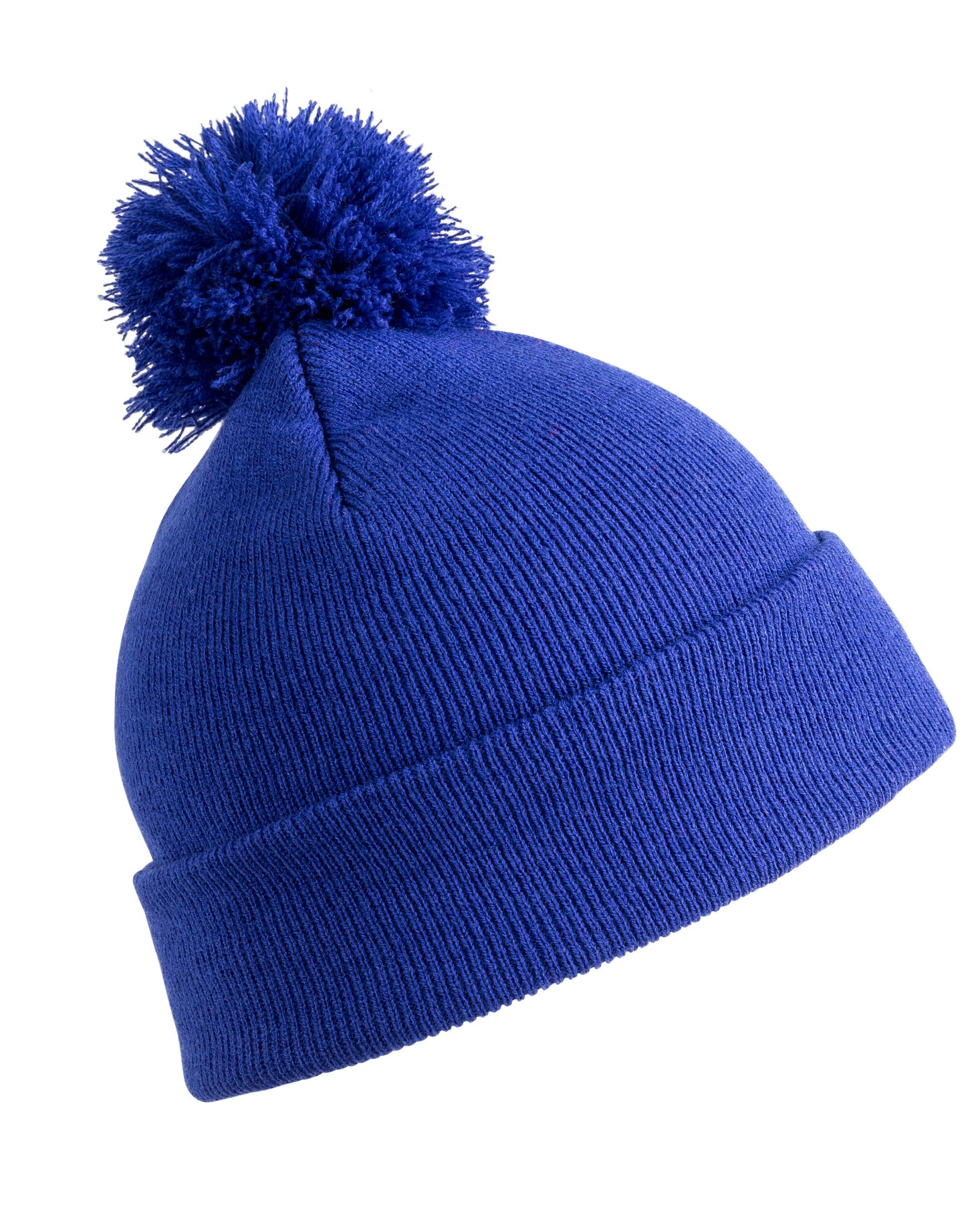 Pom Pom Beanie - Royal Blue