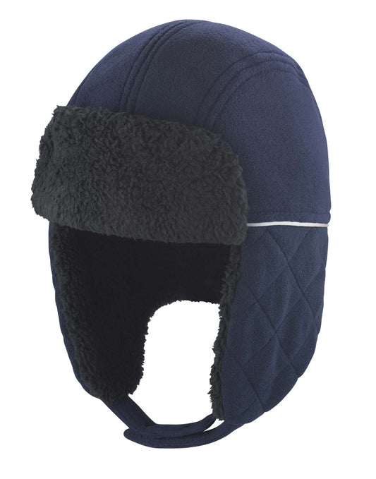 Ocean Trapper Hat - Navy/Black