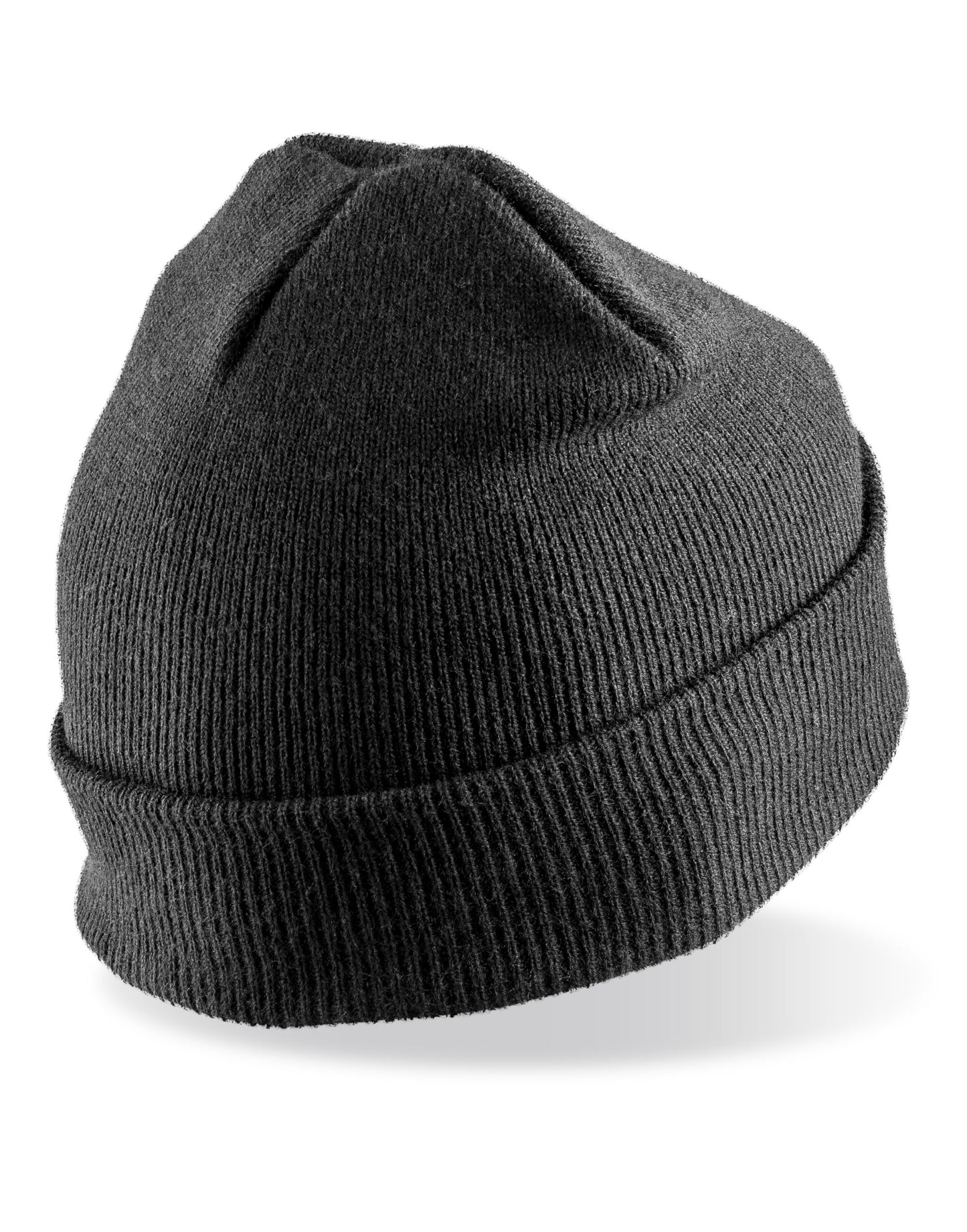Double Knit Thinsulate™ Printers Beanie - Black