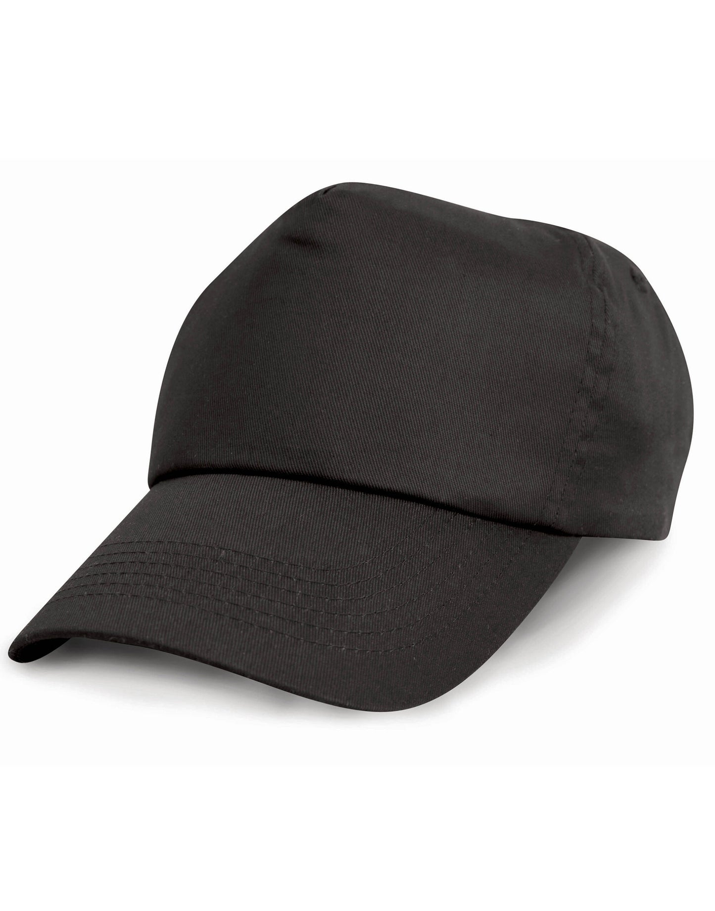 Children's Cotton Cap - Black