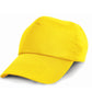 Children's Cotton Cap - Yellow