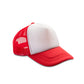 Detroit 1/2 Mesh Truckers Cap - Red/White