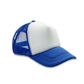 Detroit 1/2 Mesh Truckers Cap - Royal Blue/White