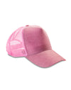 New York Sparkle Cap - Baby Pink