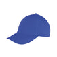 Memphis Brushed Cotton Low Profile Sandwich Peak Cap - Royal Blue/White