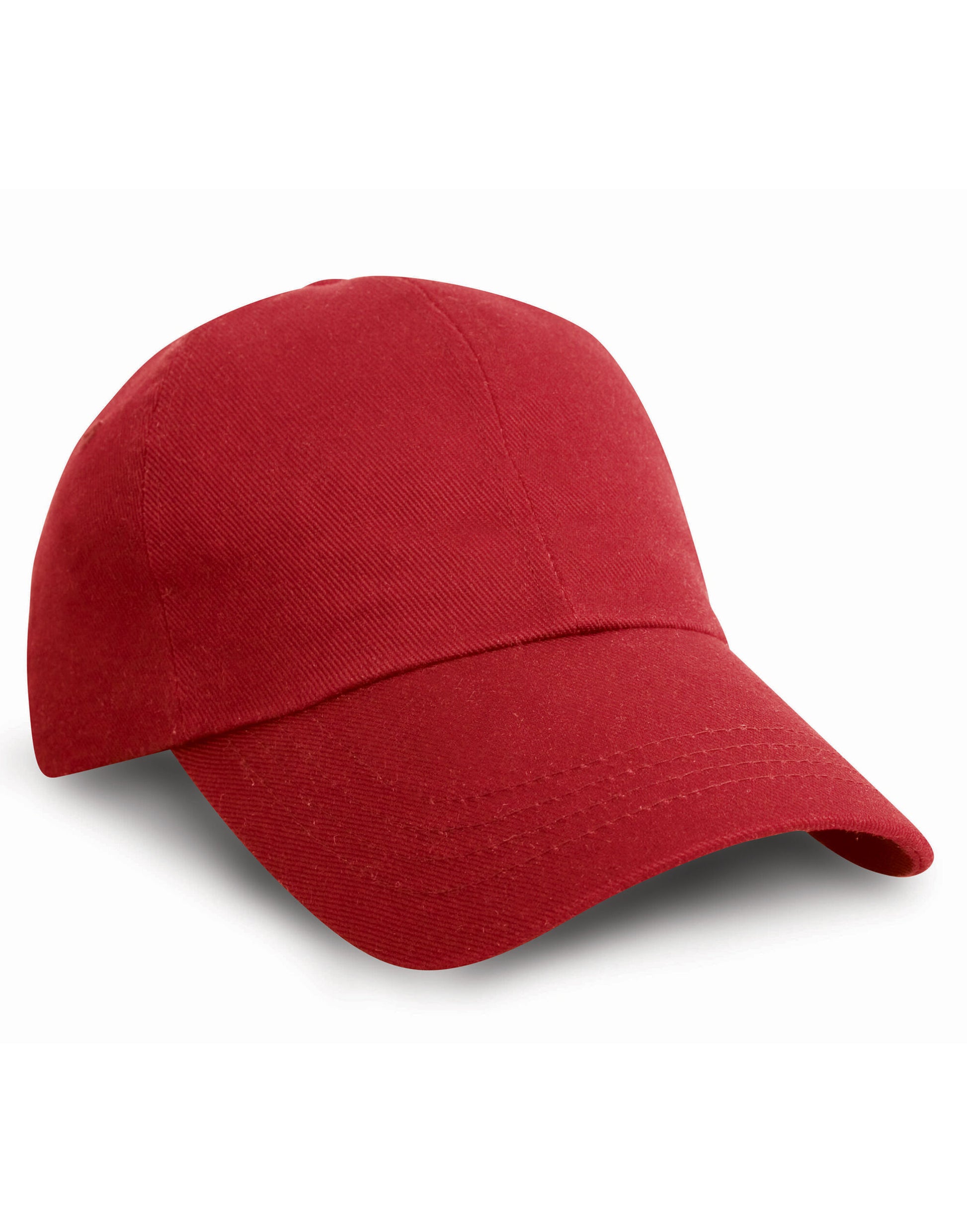 Cotton Drill Pro-Style Cap - Red