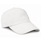 Low Profile Brushed Cotton Cap - White