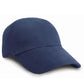 Low Profile Brushed Cotton Cap - Navy