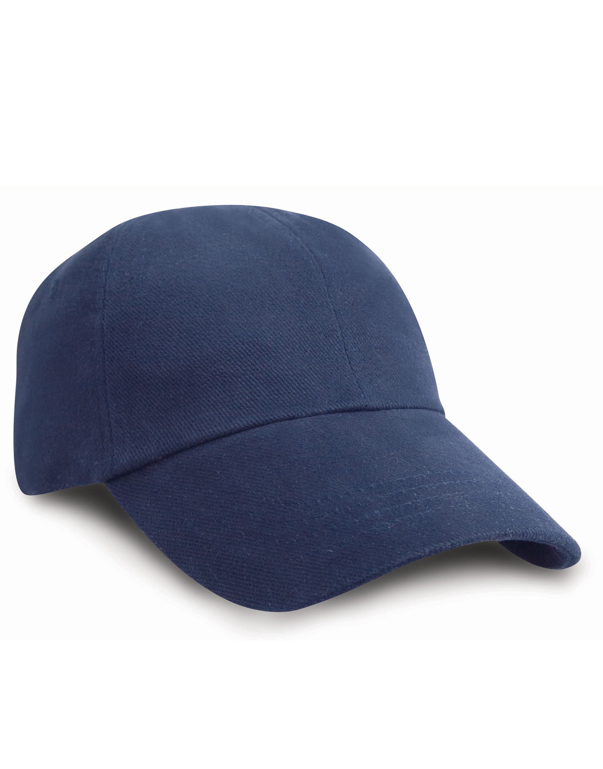 Low Profile Brushed Cotton Cap - Navy