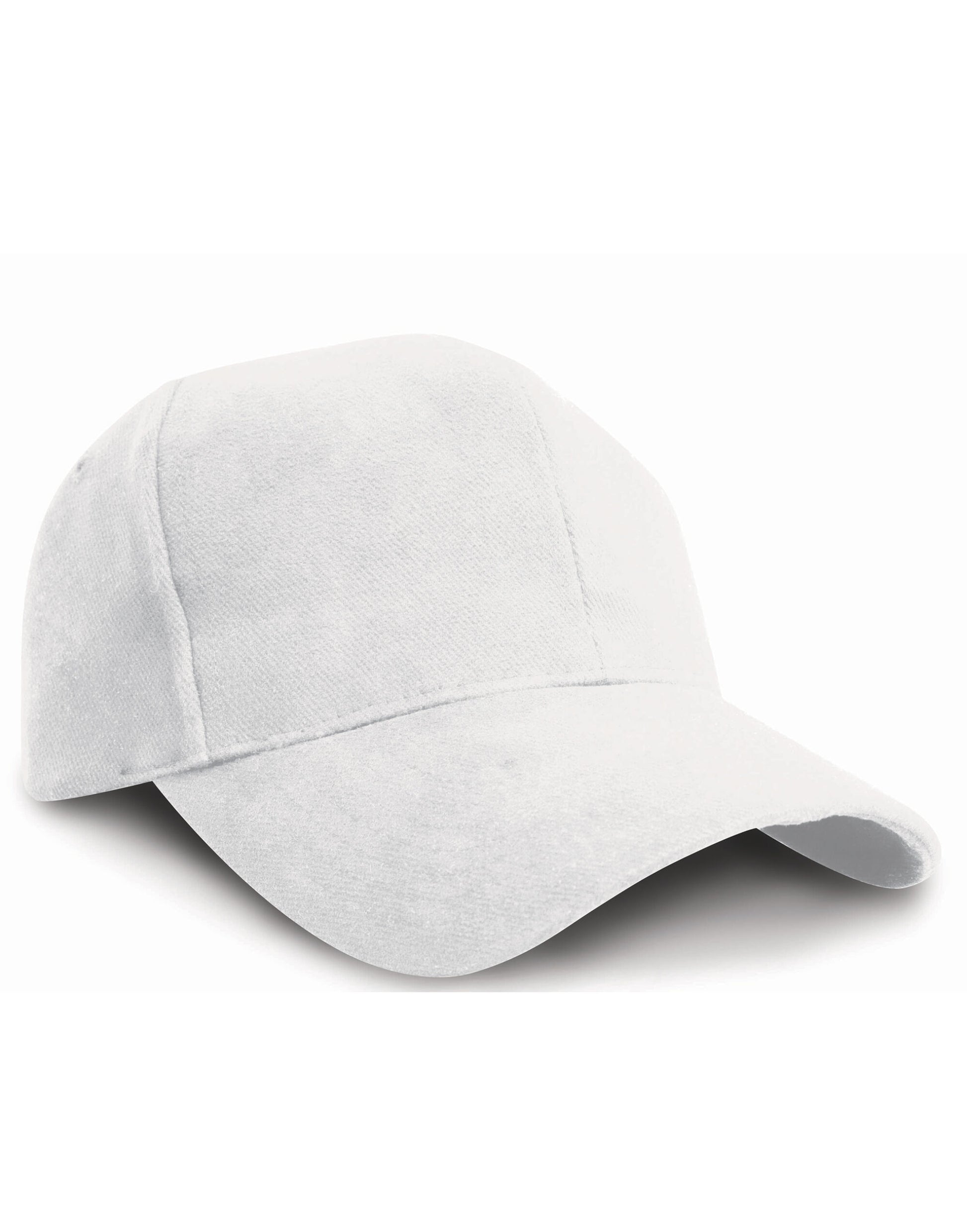Pro-Style Brushed Cotton Cap - White